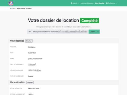 Capture d’écran de DosLoc